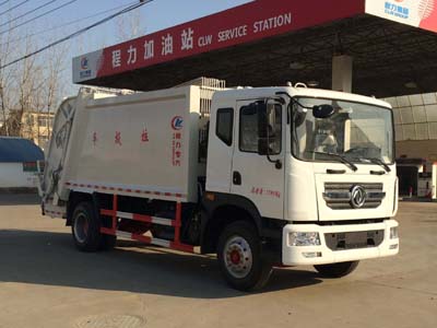 程力威牌CLW5181ZYSE5型压缩式垃圾车