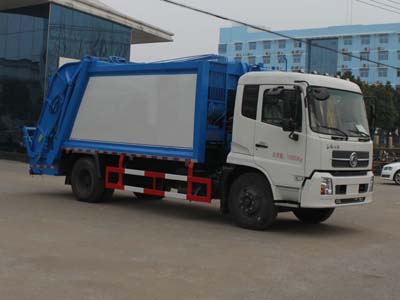 程力威牌CLW5160ZYSD5型压缩式垃圾车