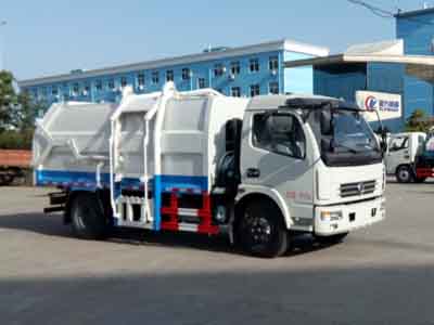 程力威牌CLW5080ZDJT5型压缩式对接垃圾车