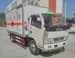 东风小多利卡易燃液体厢式运输车（蓝牌）