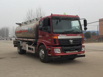 程力威牌CLW5180GYYLB5型铝合金运油车